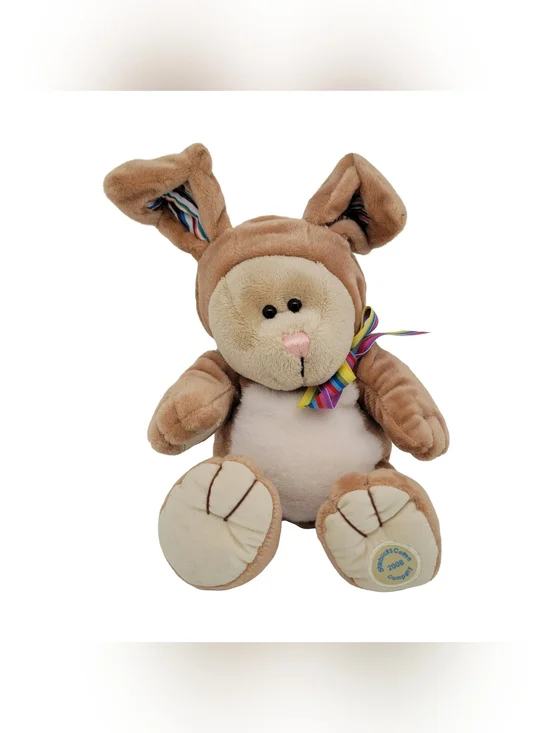 Starbucks 75th Edition Spring Easter Bunny Bearista Bear Plush 2008 - Picture 1 of 10